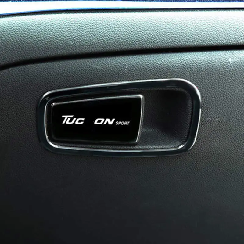 Аксессуары подходят для HYUNDAI TUCSON 2015 2016 2017 Перчатка из нержавеющей стали ручка