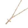 ALIUTOM 2022 été chaîne en or croix collier petite croix en or bijoux religieux ► Photo 2/6
