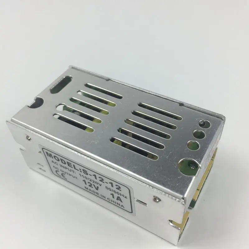 

Super quality LED 12V Strip Power to AdapterAC100-240V 1A 2A 3A 4A 5A 6A 8A 10A 15A 20A 30A 40A 50A 60A Power Supply