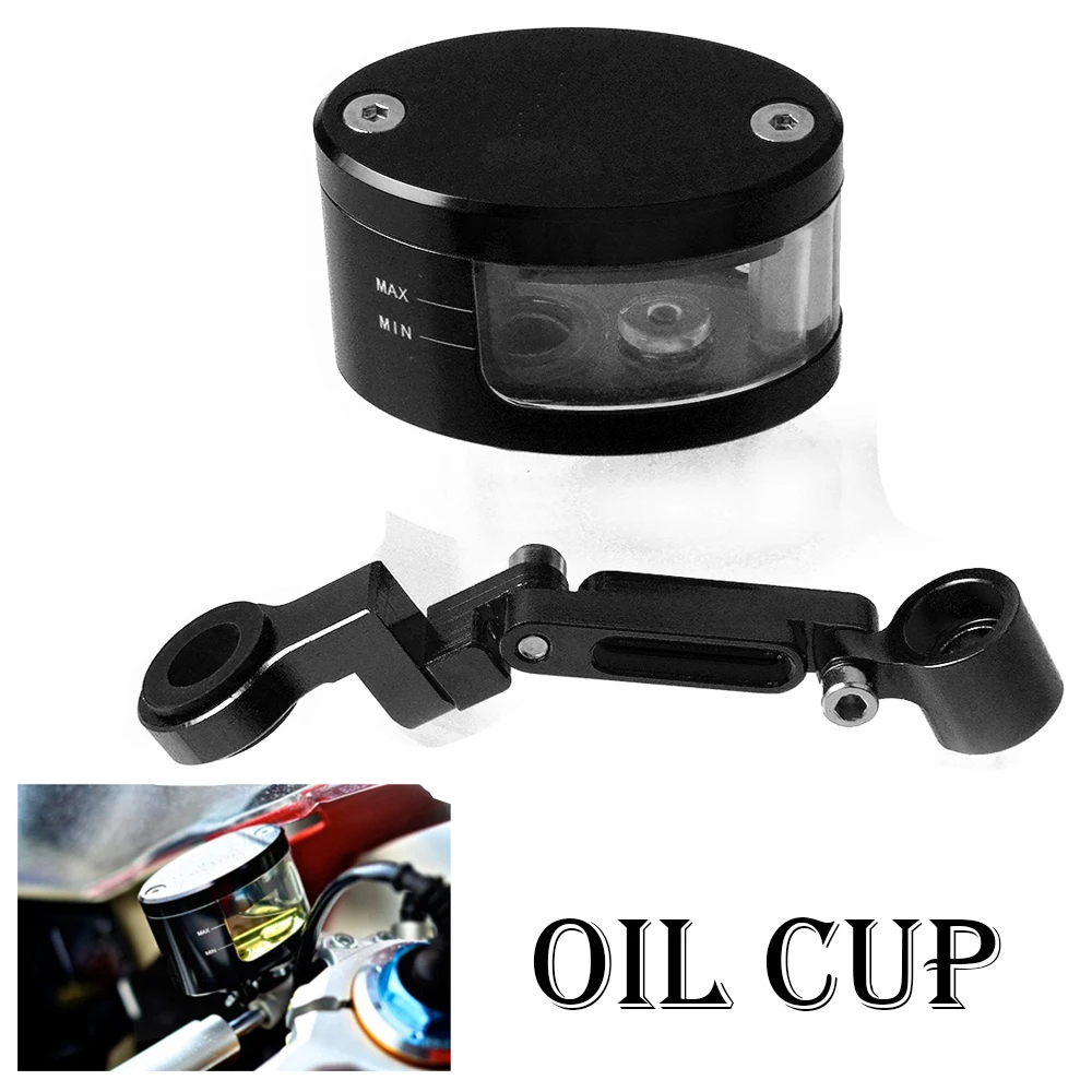 

Motorcycle Brake Fluid oil Cup tank +support bracket pit bike FOR Suzuki GSF 600 Bandit S GSR 600 750 GSX R 600 750 SV 1000 S