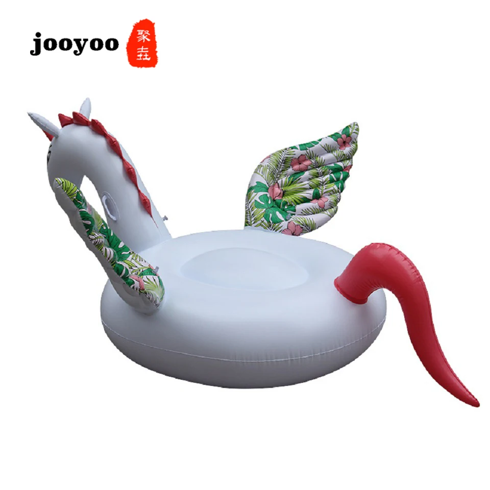 

Inflatable Unicorn Swimming Ring Beach Circle Float Children High Quality Pool Swimming Ring Teenager Summer Party Toy jooyoo