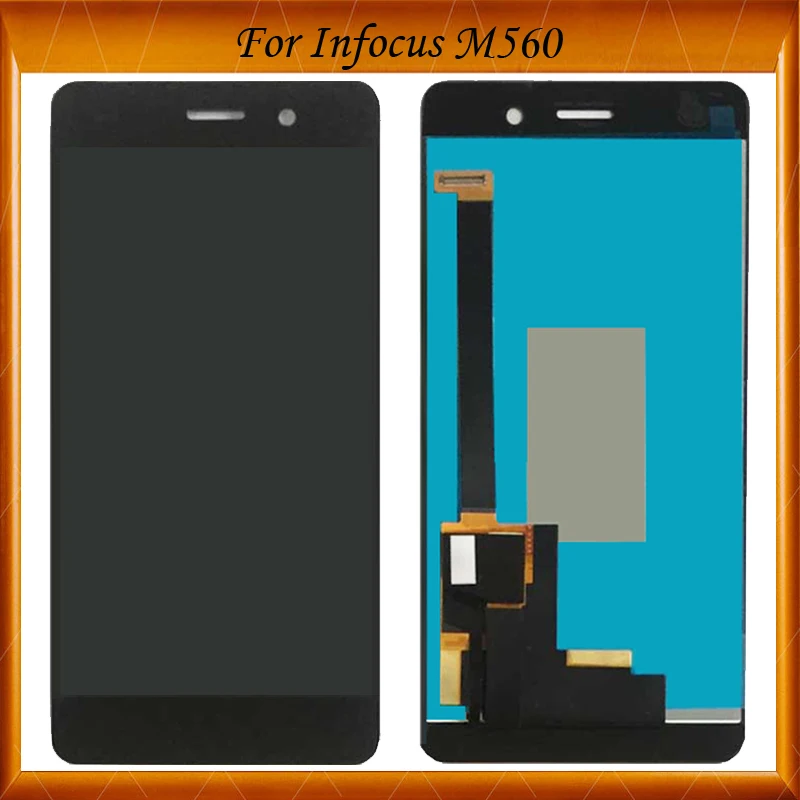 

100% Working Well For Infocus m560 lcd Display Screen+Touch Screen Digitizer Assembly For Infocus m560 LCD M808 IN Stock