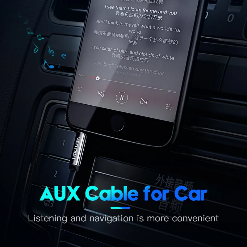 Vention 3.5mm Jack Audio Cable 3.5 Male to Male Cable Audio 90 Degree Right Angle AUX Cable for Car Headphone MP3/4 Aux Cord