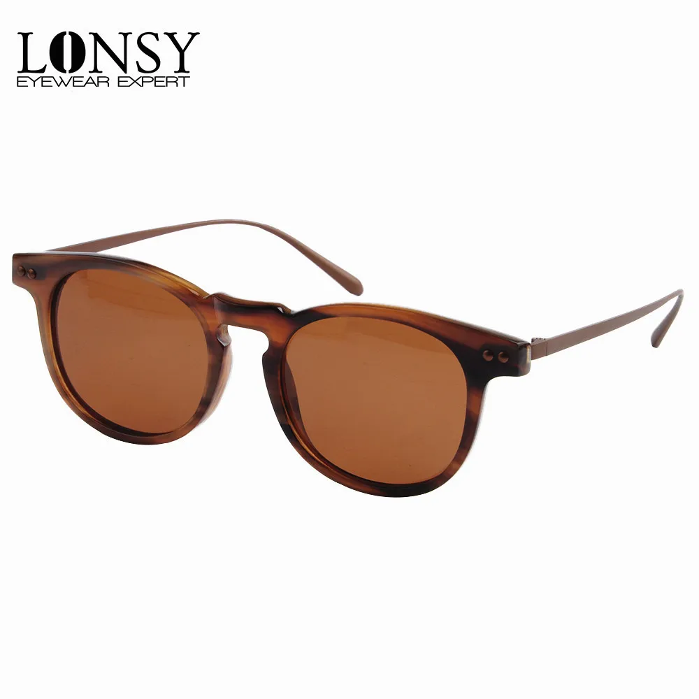 

LONSY New Buffalo Horn Women Vintage Sun Glasses Brand Designer Round Sunglasses Oculos De Sol Gafas Lunette De Soleil LS4003