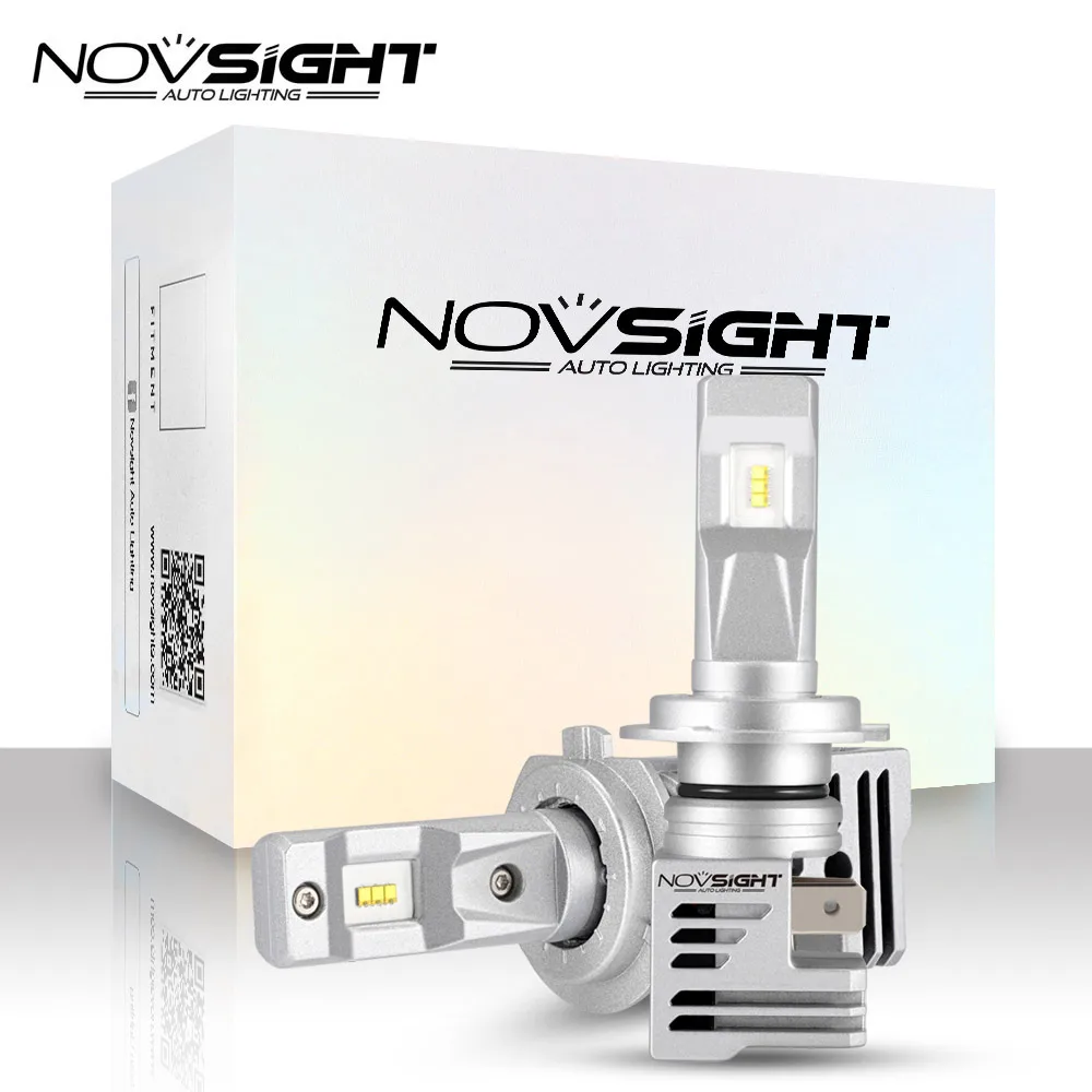 Светодиодные лампы NOVSIGHT H11 H4 H7 9005 9006 HB3 HB4 H1 H3 55 Вт 6000 лм|Передние LED-фары для авто| |