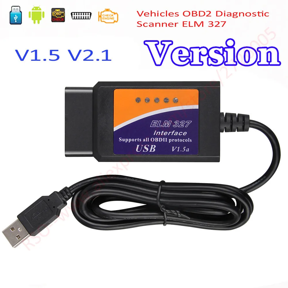 Лучший новый V1.5 ELM 327 Bluetooth ELM327 OBDII / OBD2 Версия 1 5 фото устройство считывания
