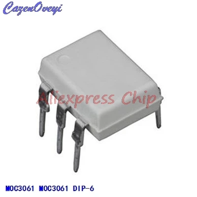 

1pcs/lot MOC3061 M0C3061 DIP-6 Optoisolator - Triac new original In Stock