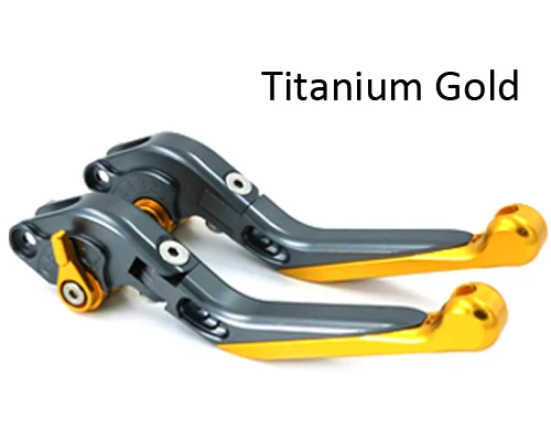 Titanium Gold Для TRIUMPH SRINT ST SPRINTST 1997-2003 2002 2001 алюминиевый мотоцикл складной выдвижной регулируемый тормоз сцепления рычаги ЧПУ - Цвет: Titanium Gold