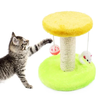 

Cats Favorite Scratcher Cardboard Scratching Instinct Reliever Post for Cats Healthy Outlet for Cats Instincts 20*21cm