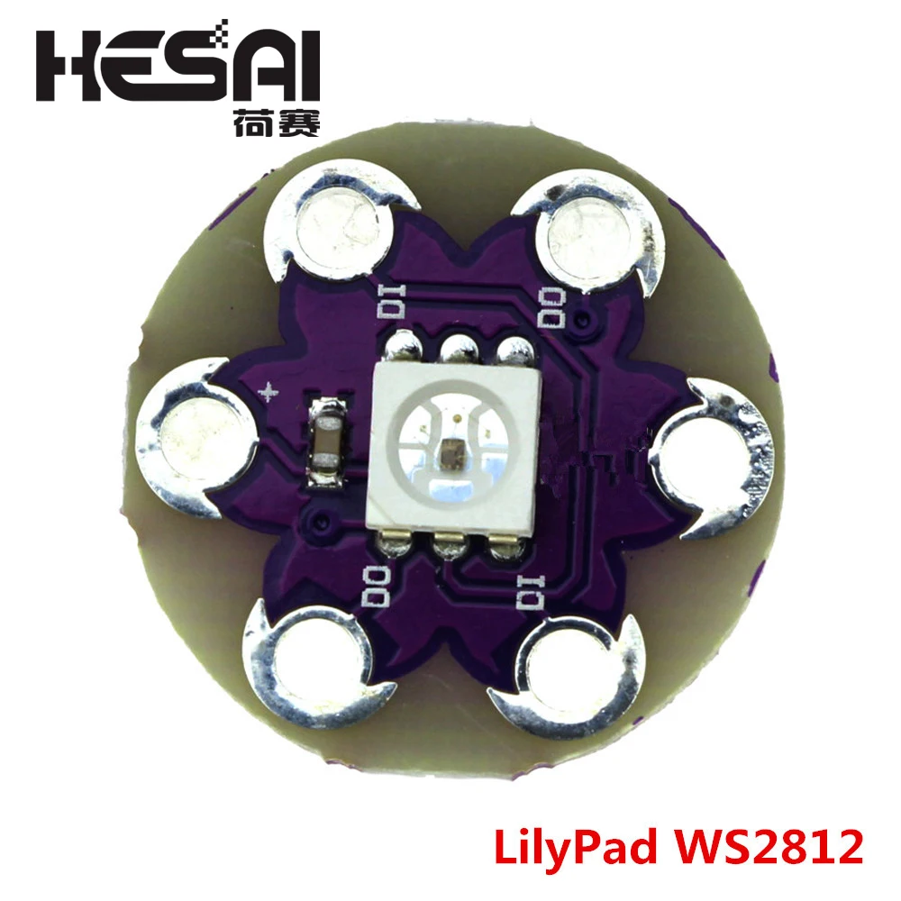 

Smart Electronics LilyPad Pixel Board WS2812 5050 RGB LED Module for arduino Diy Kit