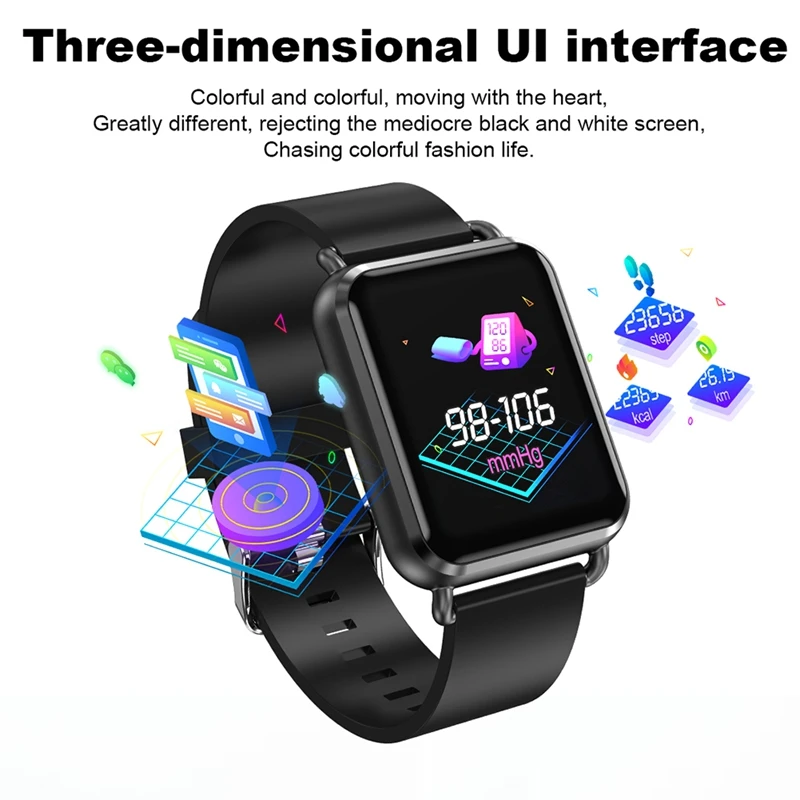 

Color Screen Smart Wristband Remote Camera Smart Watch Men Multi-language Fitness Tracker for Android IOS Electronic Watches Men