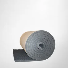 Auto Adhesive Cotton Insulation Thick Soundproof Car Rubber Foam 30 X 50cm Car Noise Deadener Foam Board Non-Toxic Self-Adhesive
