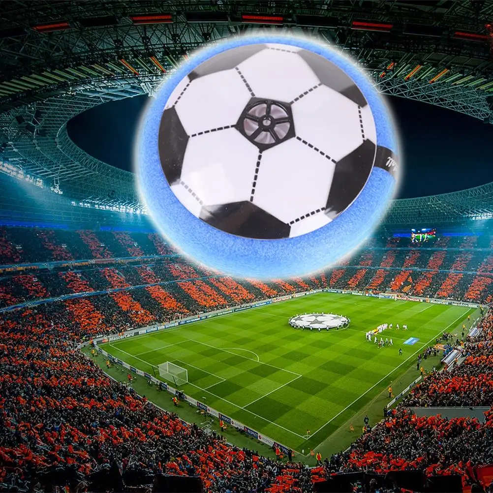 Air Power Soccer Disc Indoor Football Toy Colorful Light Flashing Ball Toys Kids Sport Game Children