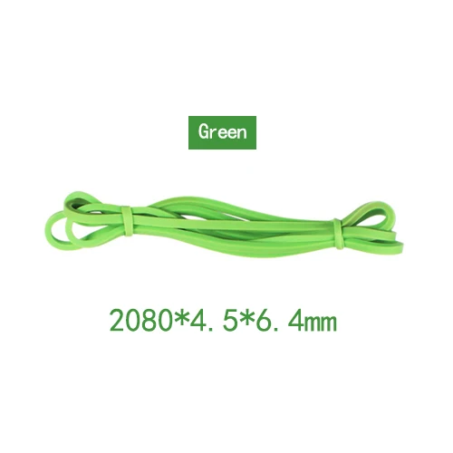 Тянущаяся веревка, резинки для занятий спортом, йогой, упражнений, гимнастический эспандер, Резистентные петли, резинки, оборудование для занятий фитнесом - Цвет: 6.4mm Green