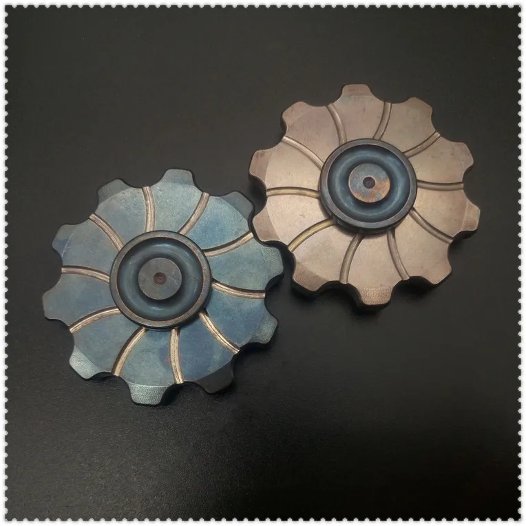 

Personality Anti-ancient 10 Teeth Wheel Hand Spinner Anti Stress Fidget Spinner Pure Copper Autism And ADHD Educational Kids