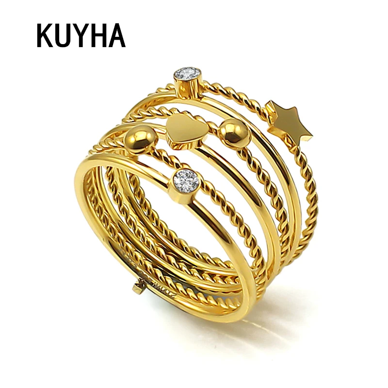 

Classic Luxurious Shiny Rings Jewelry Zircon Rhinestones Europe and America Ms Engagement Wedding Rings Charm Gift For Lover