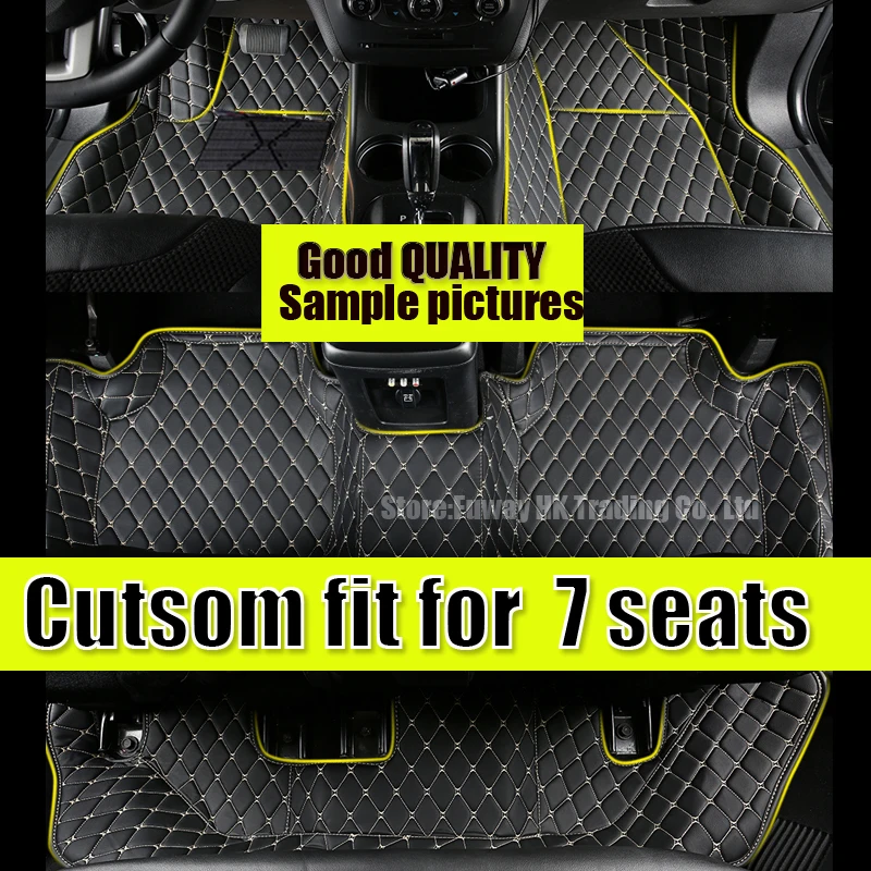 Car Floor Mats For Toyota Sienna Xl30 Xl20 7/8 Seats Mpv 5d Heavy Duty