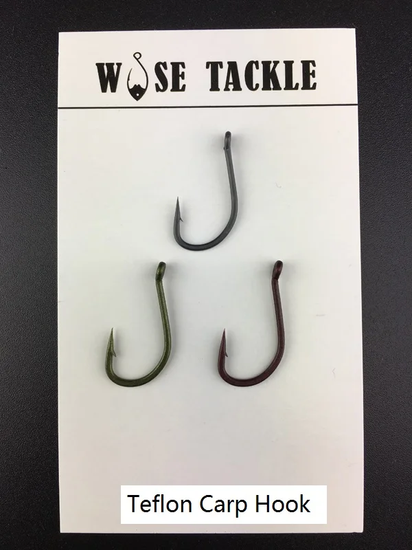100 Karpfen Angelhaken Ärmel Linie Aligner Haken Karpfenhaar Rig Terminal Tackle