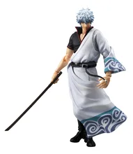 18cm Variable Action Heroes GINTAMA Silver Soul Sakata PVC Action Figure Collectible Model Toy -16 ow heroes roadhog pig mako rutledge action figure collectible