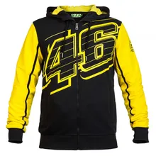 2017 MotoGp new men’s sweater fashion sport motorcycle jacket for Rossi VR46 46 limited edition signature MOTO GP yellow coat