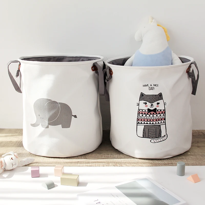 كبير سلة الغسيل القابلة للطي قماش الغسيل دلو سلة تخزين الألعاب المنزل الغسيل دلو المنظم أشتات صندوق تخزين