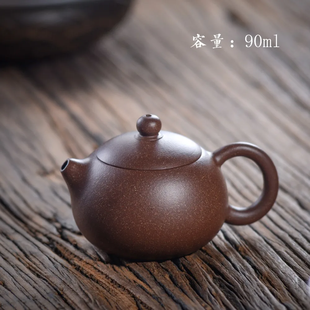 90ml Small Purple Clay Teapot Yixing famous purple mud mini tea pot all