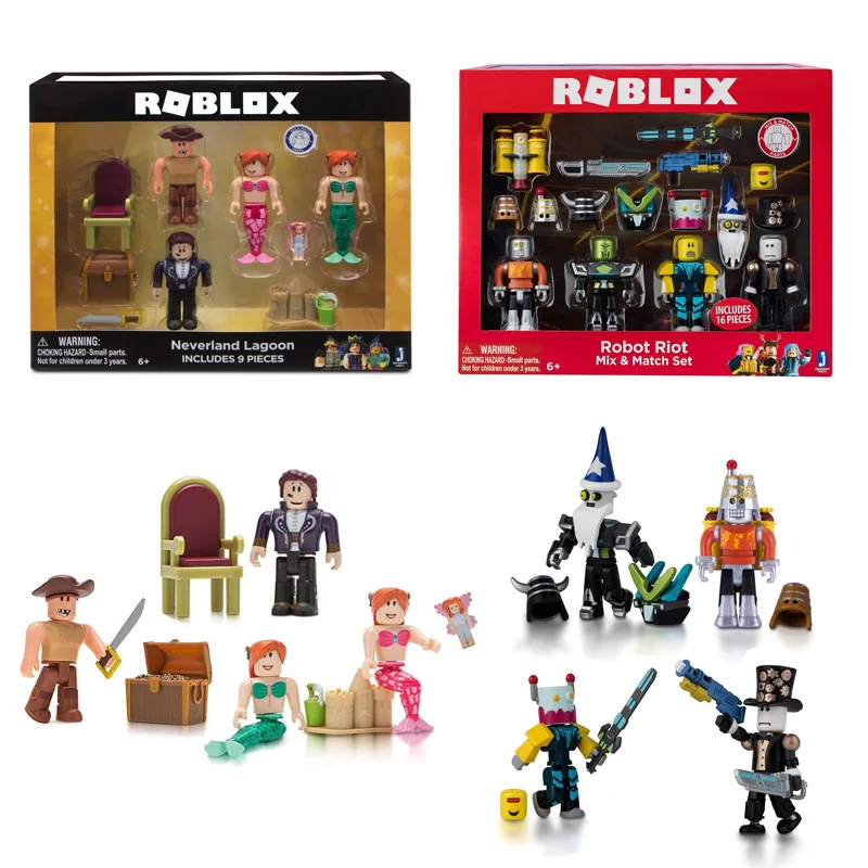 Robotic Magic Roblox Figures 16 Piece Set 2018 Pvc Game - roblox toys pack roblox free no sign in