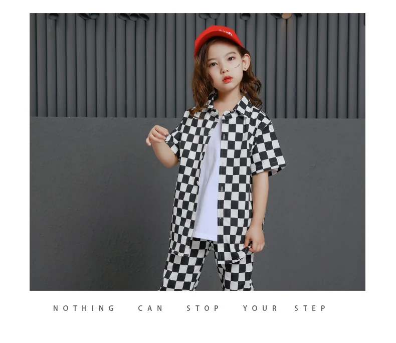 2018 big boys and girls sports clothes Hip hop dance costumes jazziness performance costumes children's suits 4-18 years kids (13)