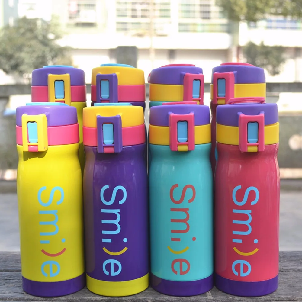 2016-Latest-Design-Smile-Thermos-Children-500ml-Thermo-Cup-Stainless-Steel-Vacuum-Flask-Coffee-Mug-Travel-Insulated-Water-Bottle-KC1311 (1)