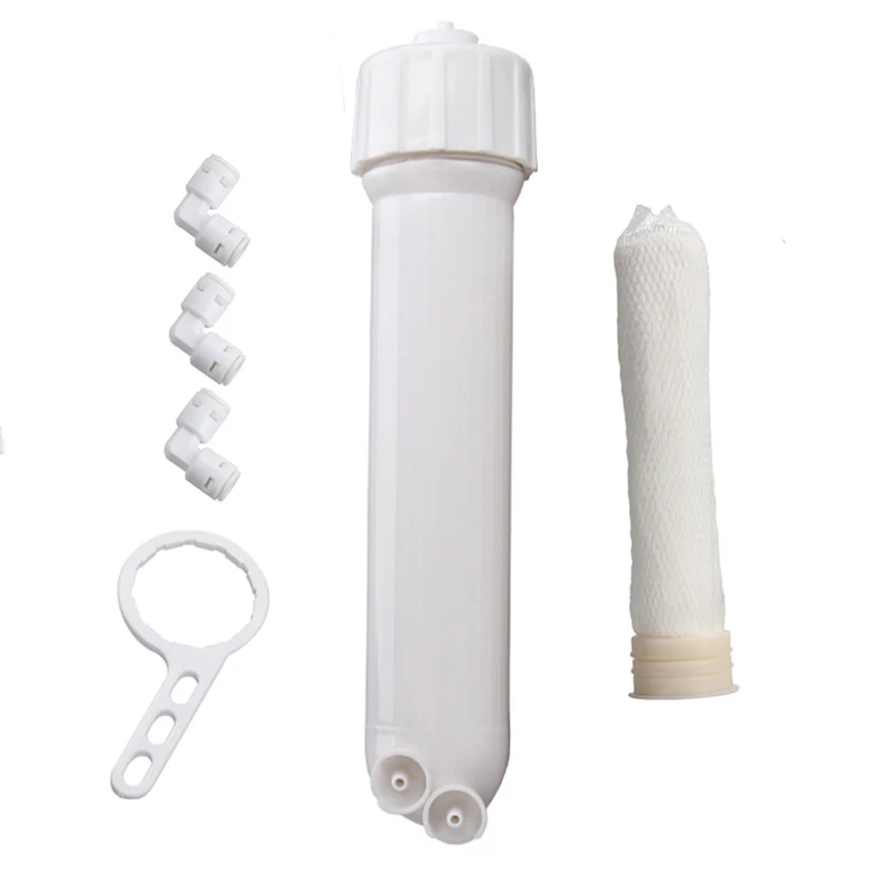 Warter Filter Parts Membrane Housing For 18122012 10inch Fiber Membrane Sediment Filter With All Fittings Spanner Accessories (1)