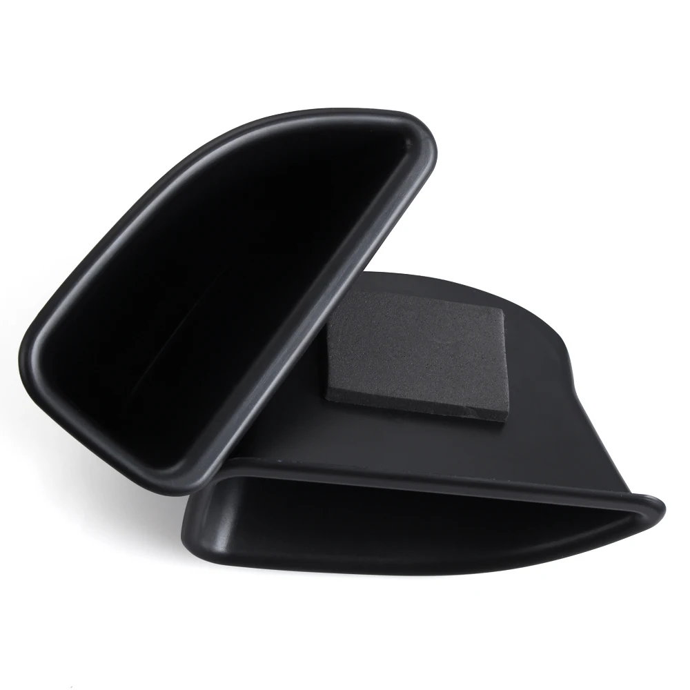 

2pcs/set Car Inside Door Handles Interior Storage Box Cover Armrest Glove Sticker Case For Renault Captur Kaptur For Samsung Qm3