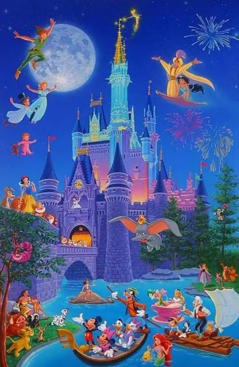 

5D DIY Full Square Diamond Round Drill Cartoon Animal Diamond Painting Cross Diamond Embroidery Mosaic Decoration