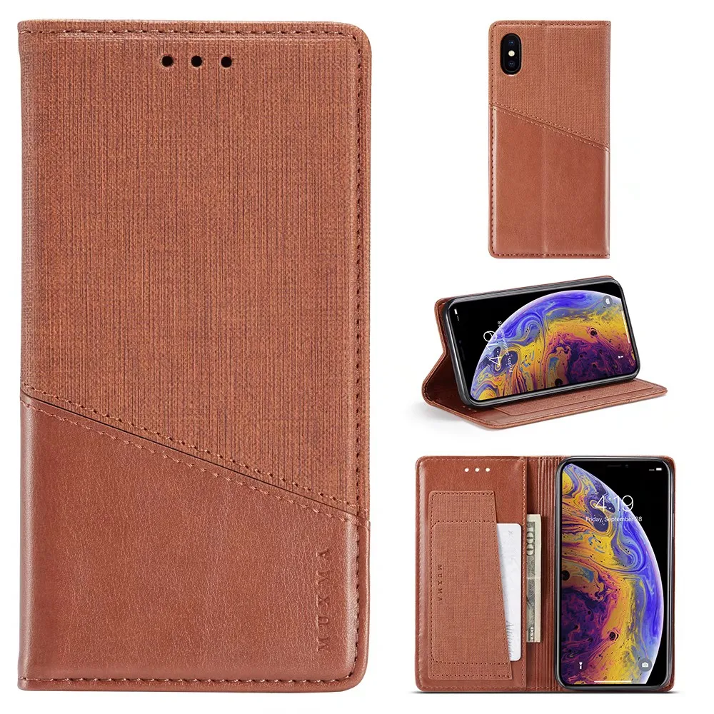 

New MUXMA Folio Premium Leather Wallet Card Slot Case For Asus ZS620KL ZB570TL ZB631KL Stand cell Phone Magnetic