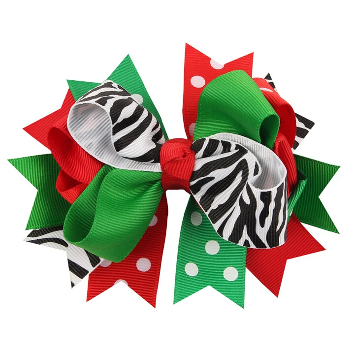 

100pcs Factory Wholesale New Arrival Hot Sale Gift Christmas Boutique Hair Bows Free Shipping