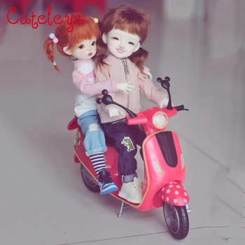 

Cateleya BJD doll 1/6 small cloth 20cm doll photo props accessories doll clothing accessories motorcycle postage