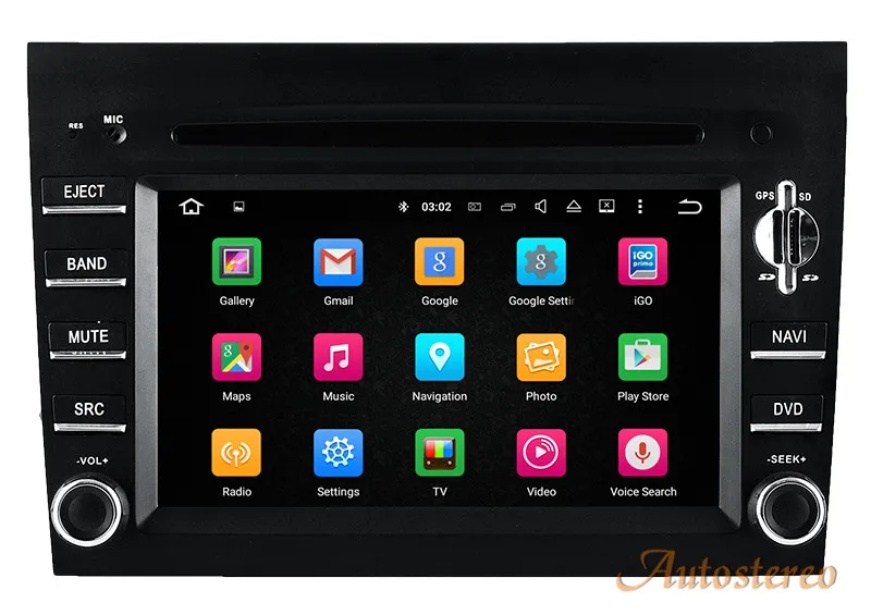 Top 6.2" Android Car GPS Navigation Anti-dazzling Screen Radio DVD Player for Porsche 911 997 CAYMAN 2005-2008 BOXTER 2005-2012 3