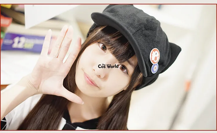 THE COS WORLD Eva Asuka Cat Ear Polar Fleece Hat Cap Baseball Anime Cosplay Accessories -Zentai shop online HTB1bsVCXm7PL1JjSZFHq6AciXXaP.jpg