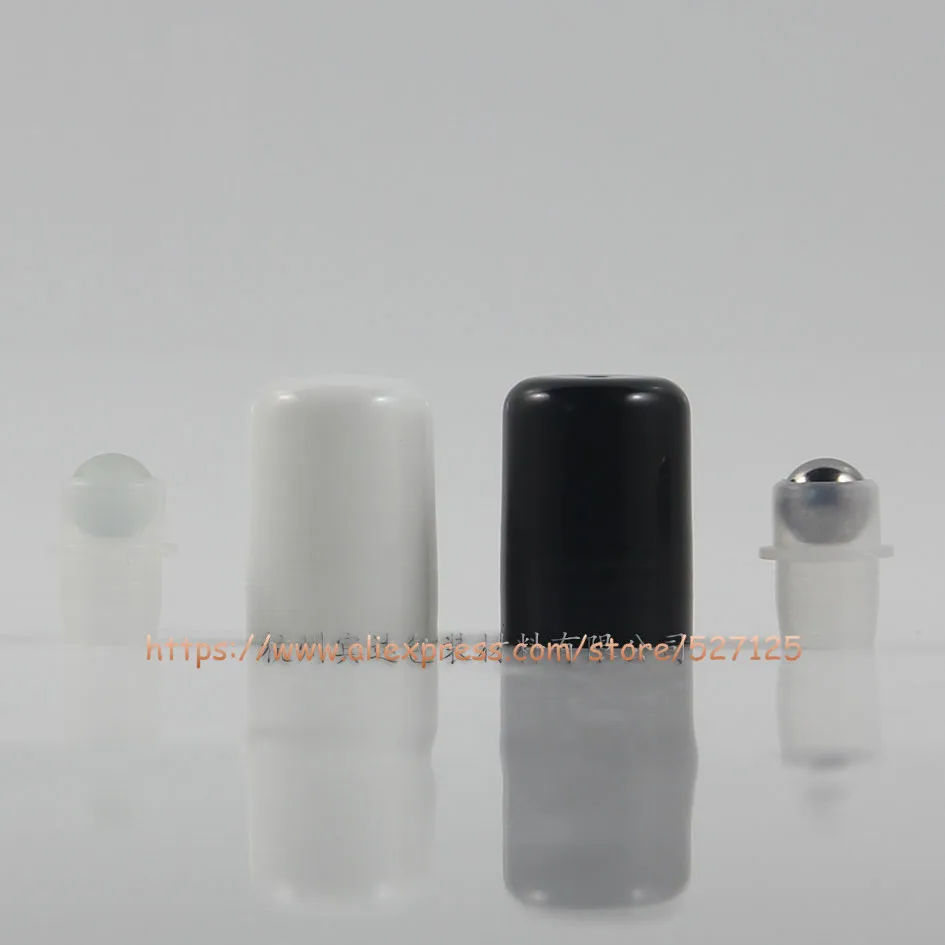 

black/white roll-on cap,can match with 5ml\10ml\15ml\20ml\30ml\50ml\100ml essential oil/perfume bottle,18/410