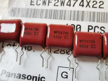 

100% New and original WFA474K 450v 0.47uf CBB film capacitance foot10MM