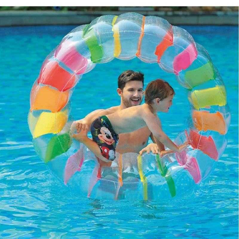 Надувной роликовый мяч игрушка трава водный Ролик Многофункциональный валик для ползания для детей Бассейн часть образовательный родитель-ребенок