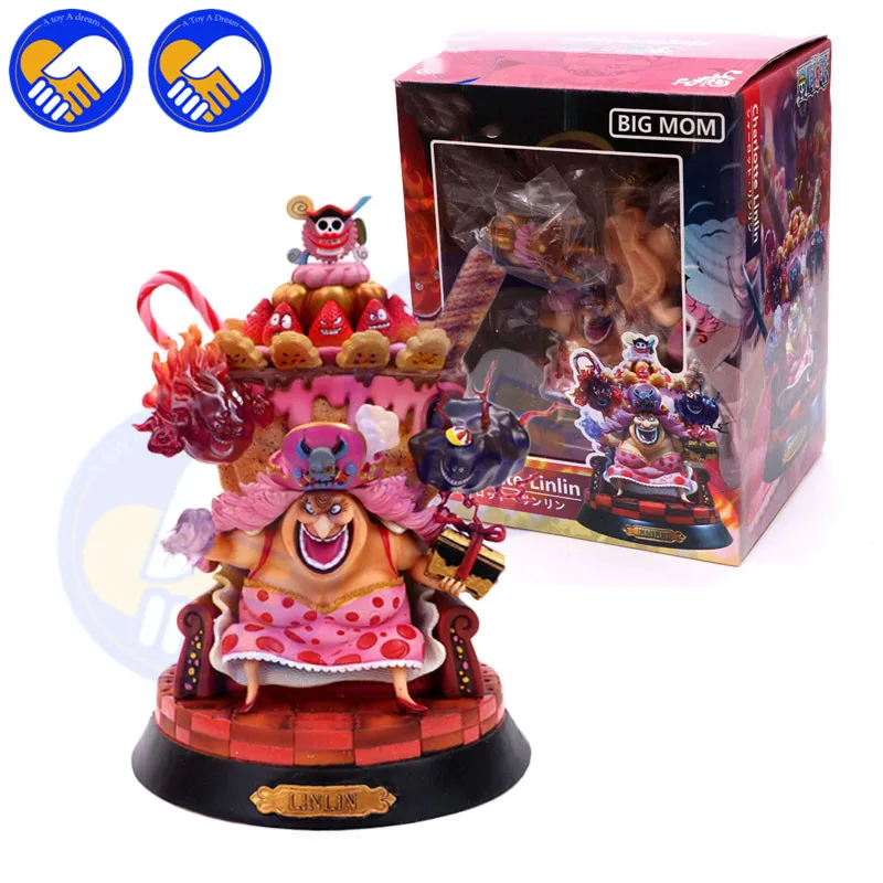 

NEW Anime One Piece Kaido Four Emperors Edward Newgate White Beard Big MoM 24cm PVC Action Figure Model Doll Toys In Boxed