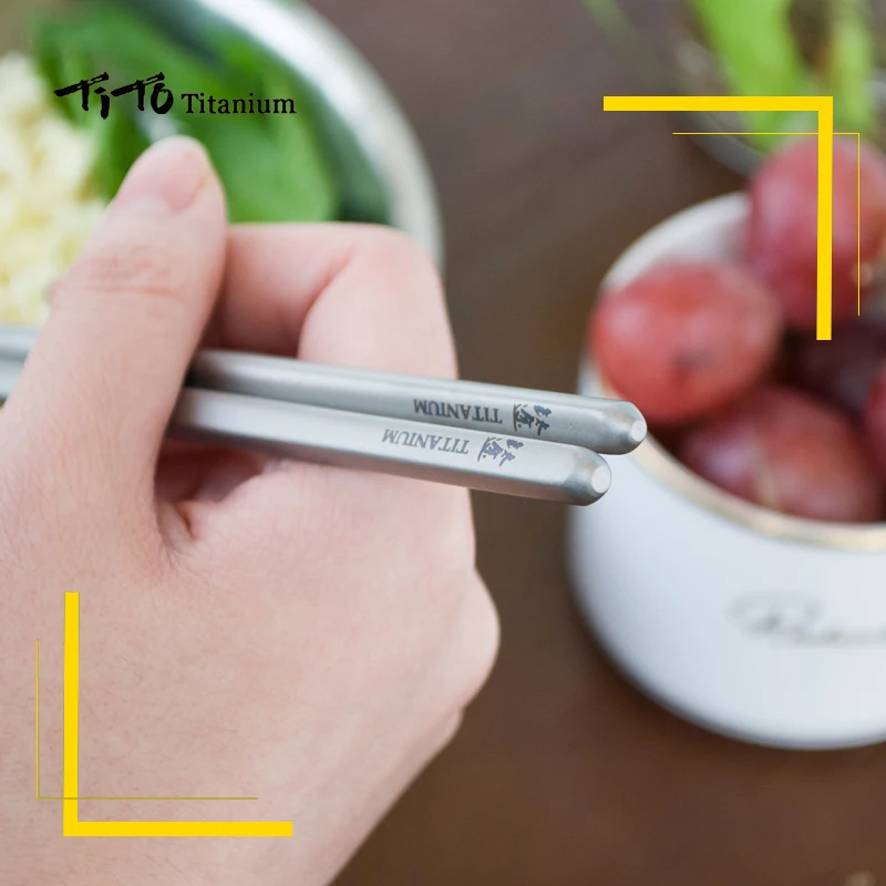 cheap tableware chopsticks camping titanium alloy hollow chopsticks cheap tableware chopsticks camping titanium alloy hollow chopsticks