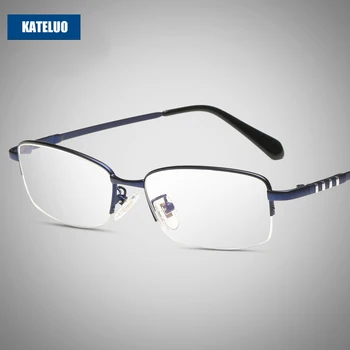 

KATELUO Unisex Computer Goggles Anti Fatigue Radiation-resistant Reading Glasses Alloy Frame Optical Eyeglasses Eyewears 8801
