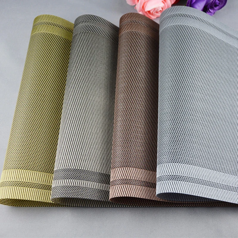 6 pcs Upscale Placemats Heat Resistant Mat Coaster Cushion Placemat Pot