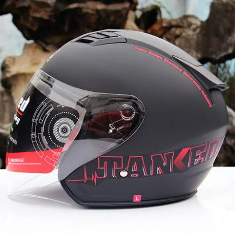 New Germany Tanked Racing T536 Motorcycle Helmets Half face Moto Casque