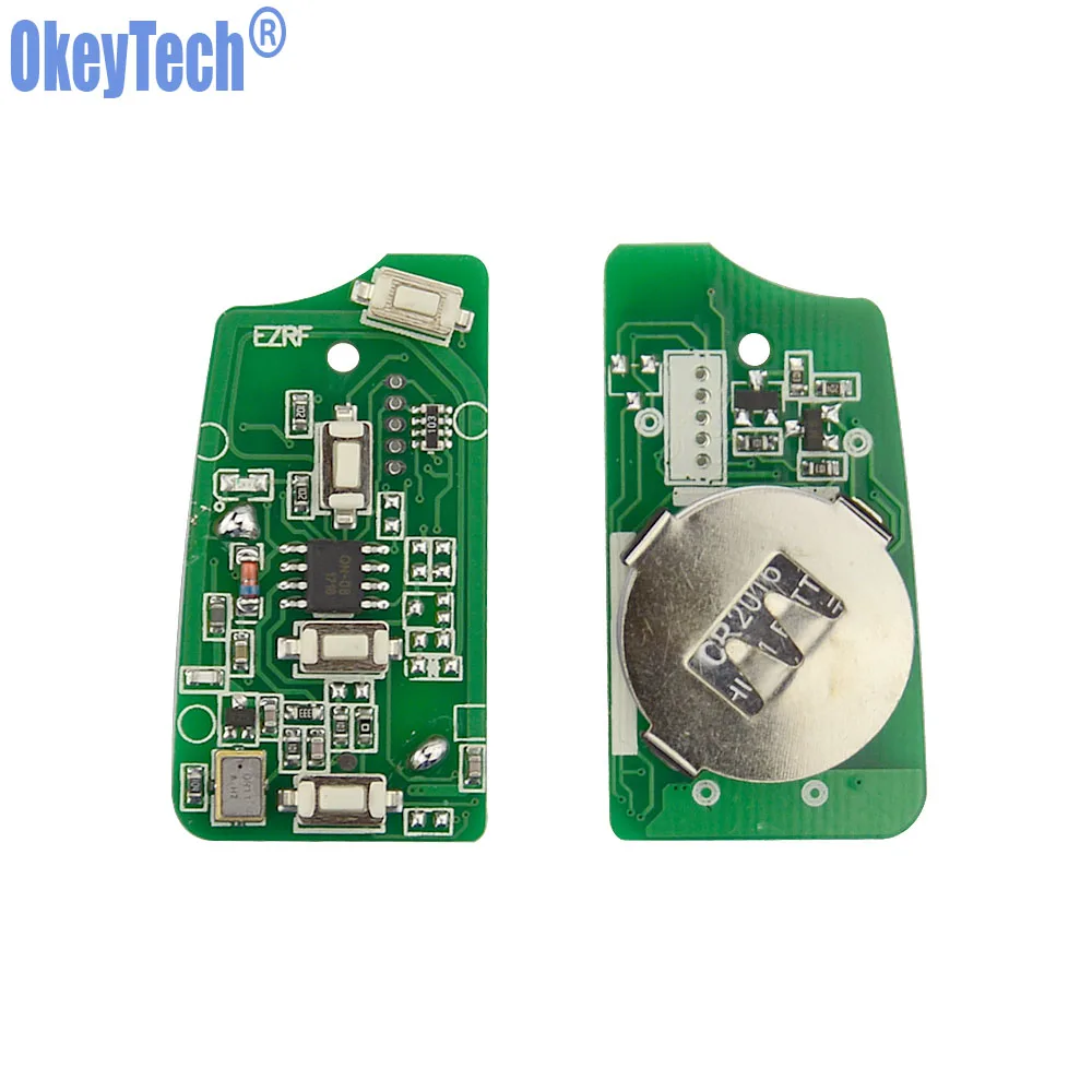 OkeyTech изменение Flip 4 Кнопка 315/433 Мгц дистанционный ключ для BMW EWS 325 330 318 525 530 540 E38 E39 E46 M5 X3 X5 HU92 ID44 PCF7935