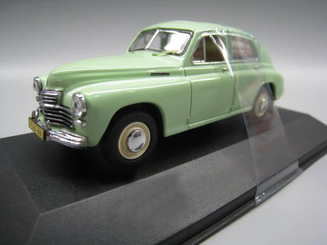 

Rare 1/43 1949 GAZ M20 Alloy Automobile Model of Russian Soviet Union