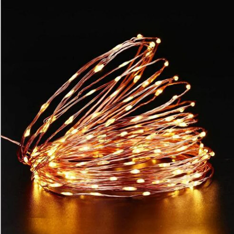 Solar Light String Outdoor Waterproof Solar Powered Copper Wire LED String Lights Fairy Light for Christmas Garden Holiday Decoration (12)
