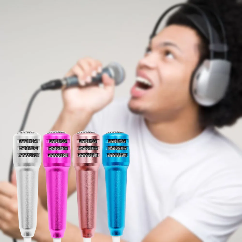 

Small Mobile Phone Sing Microphone Computer Microphone with Tieline Computer Recording Equipment for Drop Ship