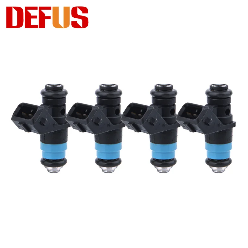 4pcs Flow Matched Fuel Injector H132254 For Renault Clio Megane Scenic Modus 1.4l 16v Petrol